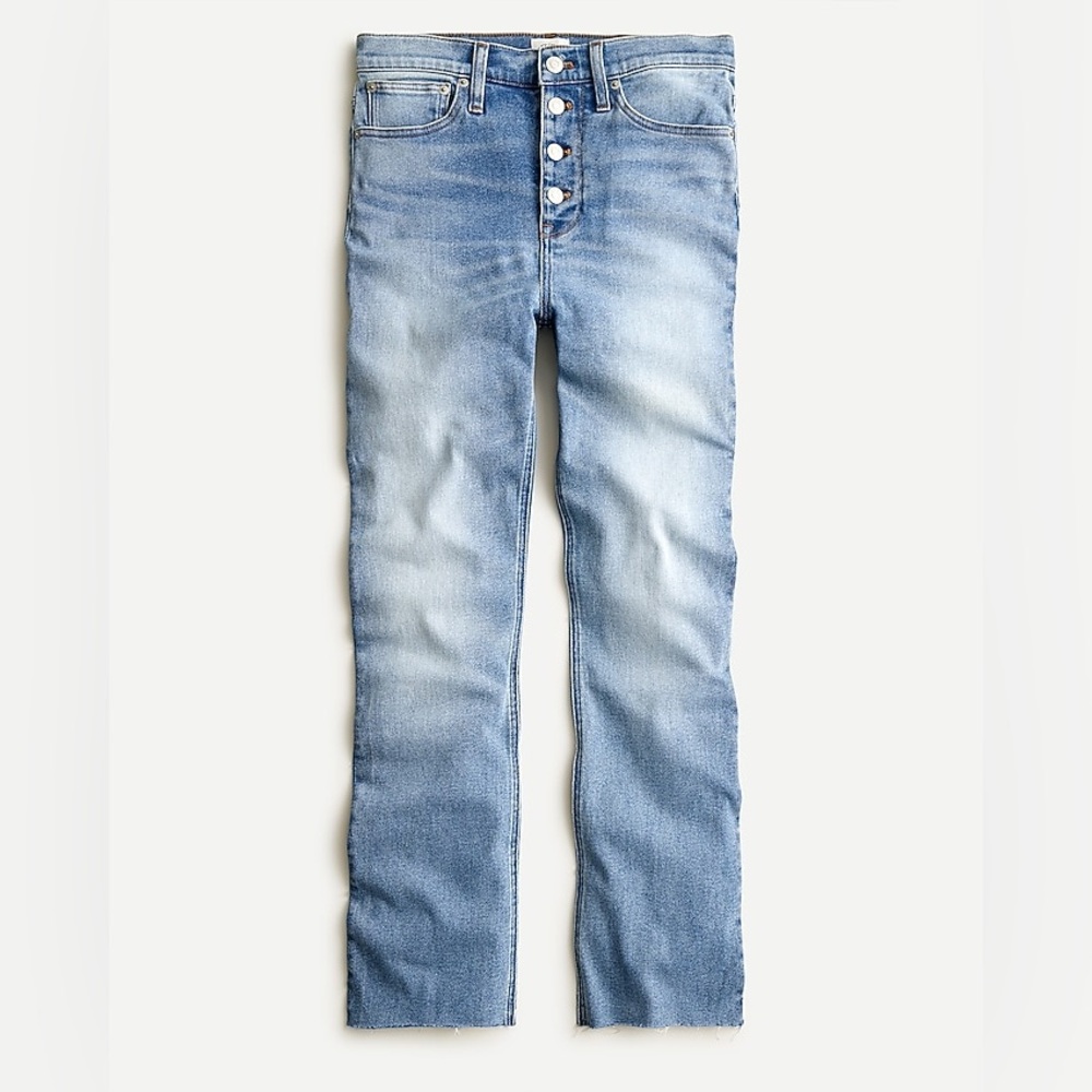 J. Crew Blue Wide Leg Jeans